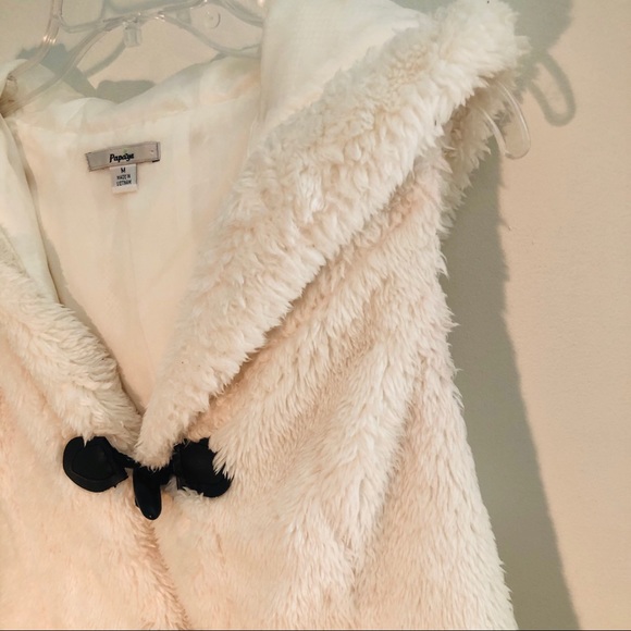 Medium Papaya White Vest - Picture 3 of 4